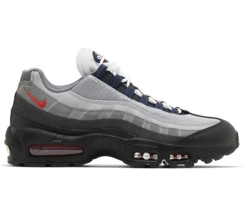 Кроссовки Nike Air Max 95 Smoke Grey Track Red