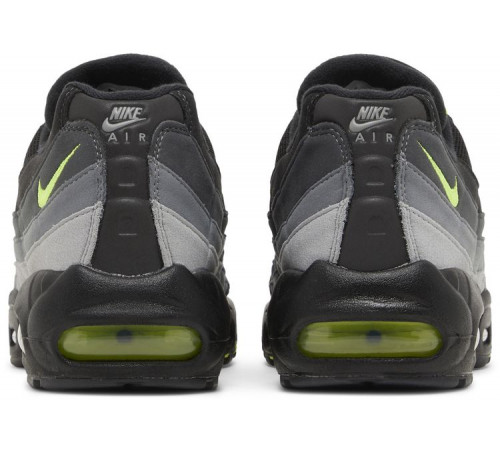 Кроссовки Nike Air Max 95 Grey Neon черные