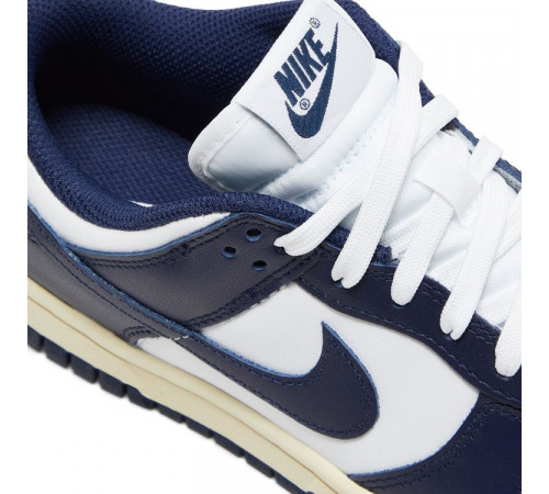 Кроссовки Nike Dunk Low White Vintage Navy