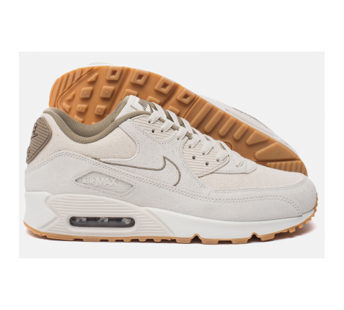 Кроссовки Nike Air Max 90 Premium Phantom серые