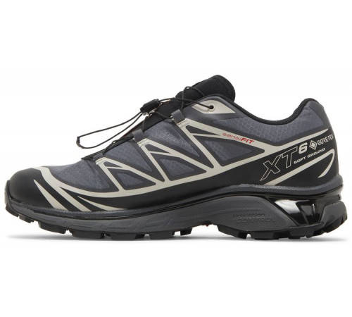 Salomon XT-6 Gore-Tex Black Silver мужские