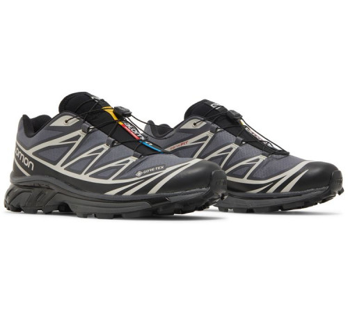Salomon XT-6 Gore-Tex Black Silver мужские
