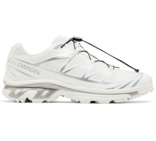 Кроссовки Salomon XT-6 Gore-Tex серебристо-белые