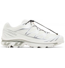 Кроссовки Salomon XT-6 Gore-Tex серебристо-белые