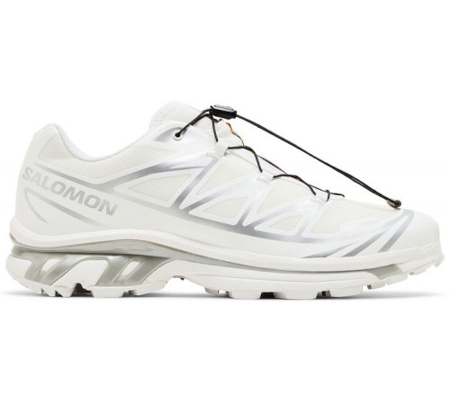 Кроссовки Salomon XT-6 Gore-Tex серебристо-белые