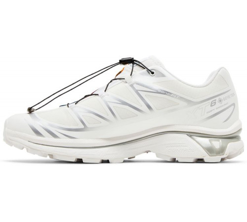Кроссовки Salomon XT-6 Gore-Tex серебристо-белые