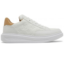 Louis Vuitton Beverly Hills White Brown Monogram