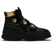 Кроссовки Balmain Straps Jet Golden мужские