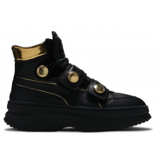 Кроссовки Balmain Straps Jet Golden мужские