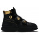 Кроссовки Balmain Straps Jet Golden мужские