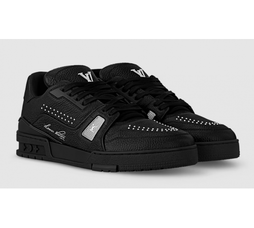 Louis Vuitton Trainer Low Black