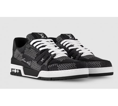 Louis Vuitton Trainer Damier 3D Denim Black