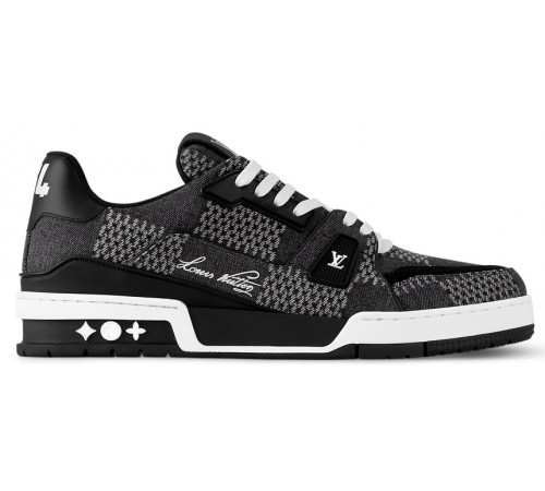 Louis Vuitton Trainer Damier 3D Denim Black