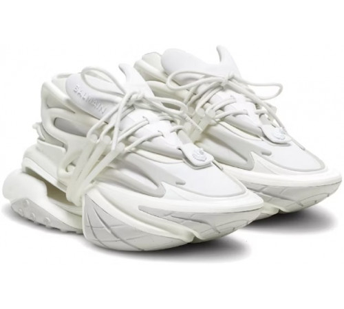 Кроссовки Balmain Unicorn Low Snowy Leather
