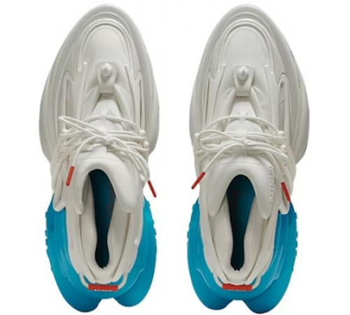 Кроссовки Balmain Unicorn Bleached Teal