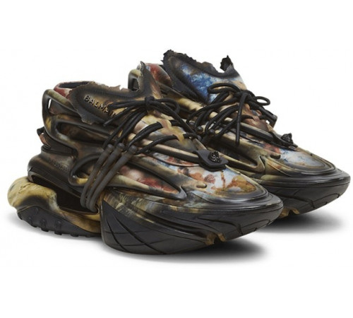 Кроссовки Balmain Unicorn Multicolor Fashion Coal