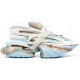 Кроссовки Balmain Unicorn Blue Leather Lace-Up