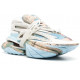 Кроссовки Balmain Unicorn Blue Leather Lace-Up