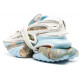 Кроссовки Balmain Unicorn Blue Leather Lace-Up