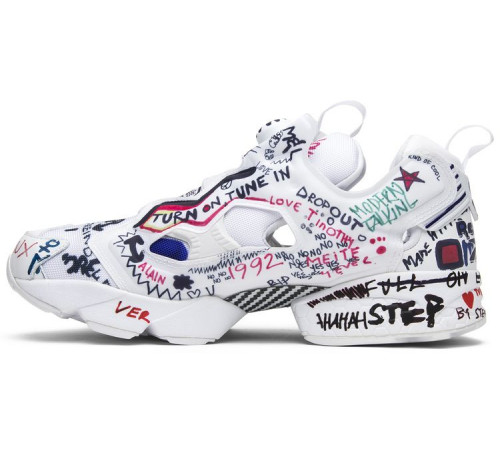 Reebok Instapump Fury Graffiti White