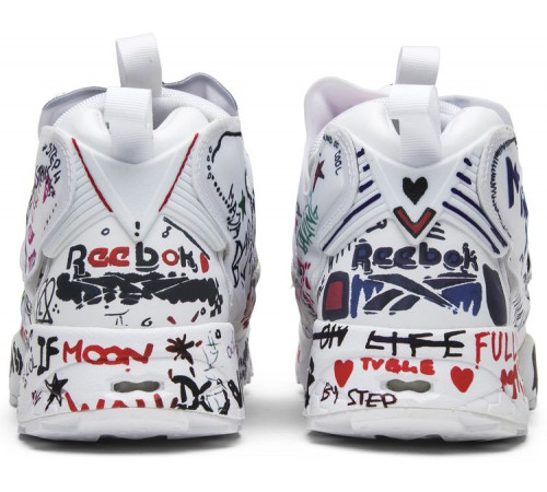 Reebok Instapump Fury Graffiti White