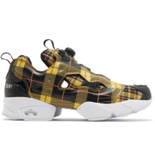 Reebok Instapump Fury Yellow Plaid
