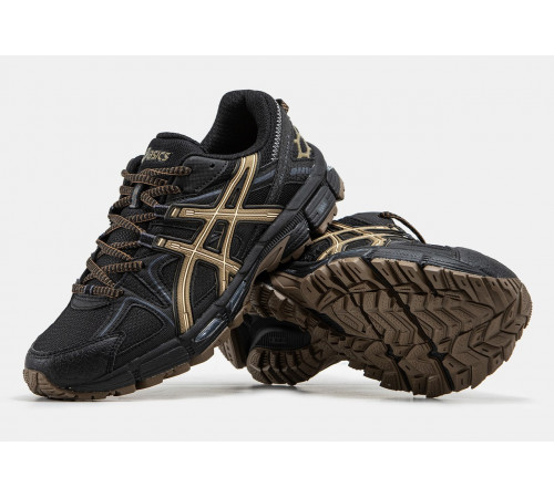 Asics Gel Kahana 8 Trail черные с коричневым