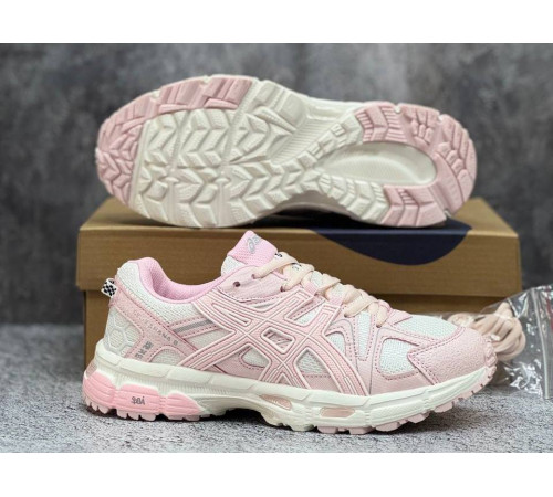 Asics Gel Kahana 8 розово-белые с серебристым