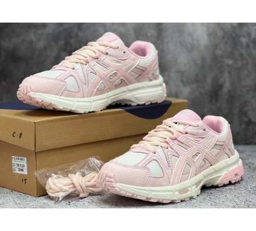 Asics Gel Kahana 8 розово-белые с серебристым