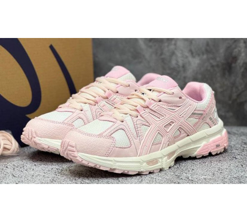Asics Gel Kahana 8 розово-белые с серебристым