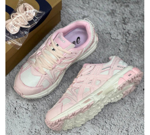 Asics Gel Kahana 8 розово-белые с серебристым