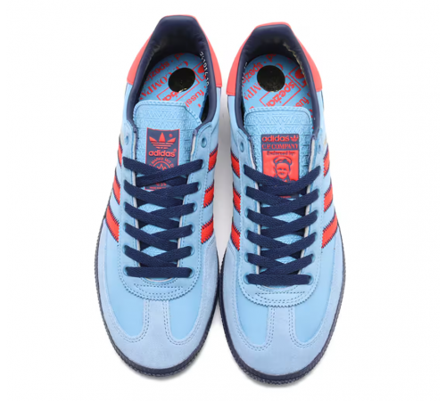 Кроссовки Adidas C.P. Company x Manchester SPZL Blue Bright Red