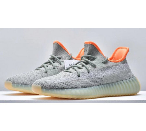 Кроссовки Yeezy Boost 350 V2 Desert Sage Reflective Stripe