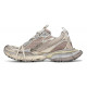 Balenciaga 3XL Mesh-Panel Sneakers Milk Bronze Old золотые