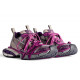 Balenciaga 3XL Mesh-Panel Sneakers Grey Purple