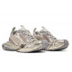 Balenciaga 3XL Mesh-Panel Sneakers Milk Bronze Old золотые