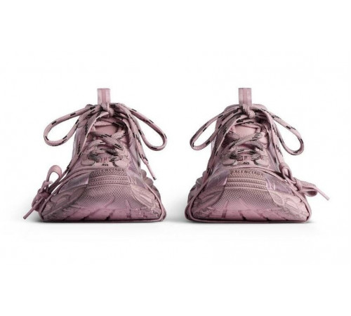 Balenciaga 3XL Mesh-Panel Sneakers Light Pink