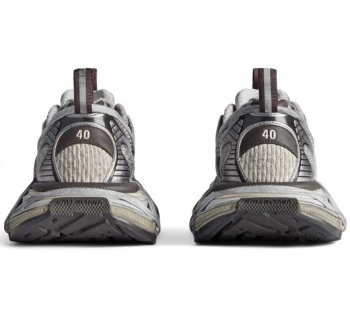 Balenciaga 3XL Extreme Lace Sneaker Worn-Out Brown Grey