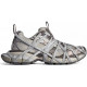 Balenciaga 3XL Extreme Lace Sneaker Worn-Out Brown Grey