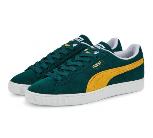 Кроссовки Puma Suede Classic Teams Green Orange