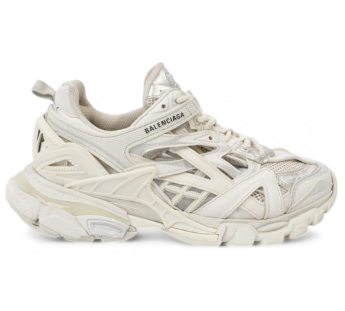 Кроссовки Balenciaga Track.2 Trainer White Silver