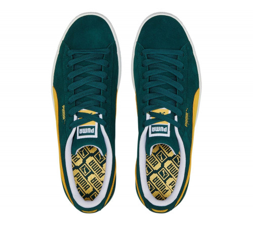 Кроссовки Puma Suede Classic Teams Green Orange