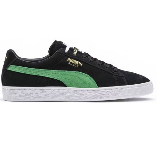 Кроссовки Puma Suede XLARGE Black Kelly Green