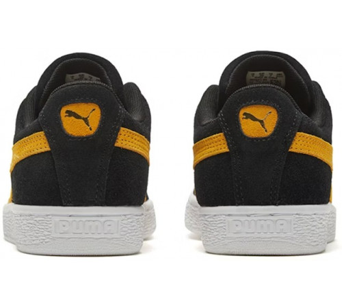 Кроссовки Puma Suede Classic Black Golden Rod