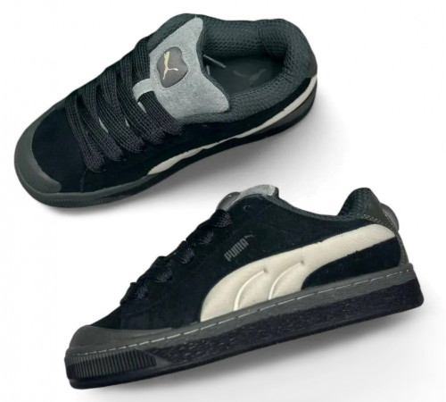 Кроссовки Puma Suede XL Crush Black Shadow Gray