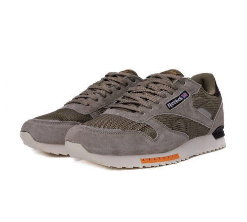 Reebok Classic Suede Ripple Grey серые