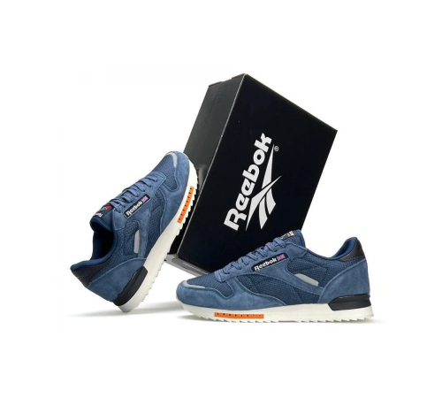 Reebok Classic Suede Ripple Dark Blue темно-синие