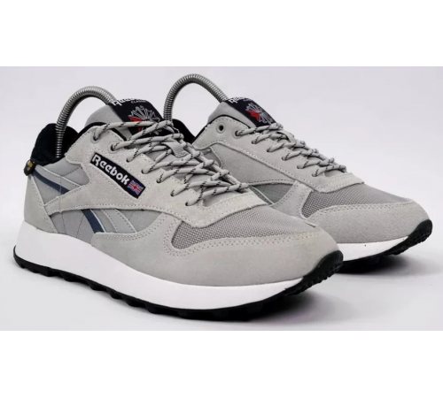 Reebok Classic Suede Cordura Grey Blue серые с синим