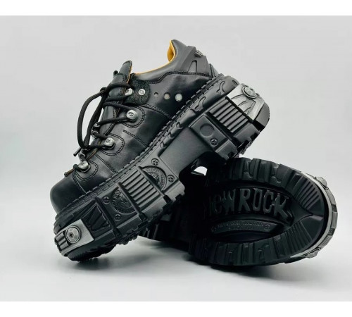 Туфли New Rock M-106-S10 Black Wall Collection