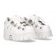 Ботильоны New Rock M-120N-S14 White Metallic Collection